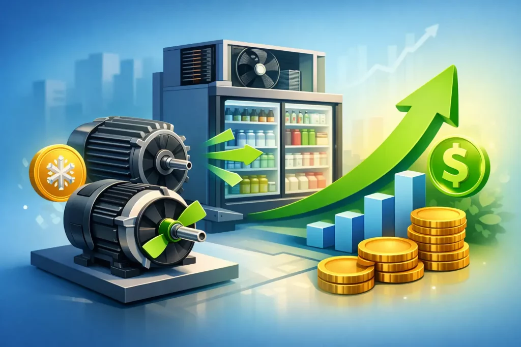 EC Motor Upgrade Refrigeration ROI