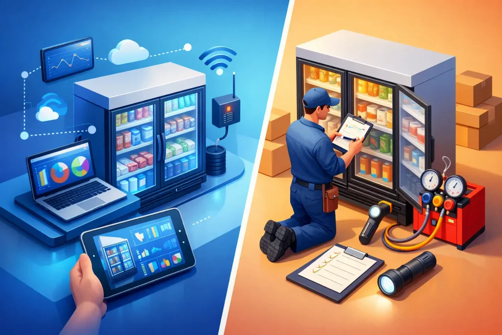 Remote Refrigeration Monitoring vs Manual Checks
