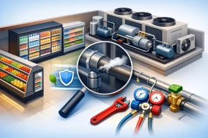 How to Reduce Supermarket Refrigerant Leaks