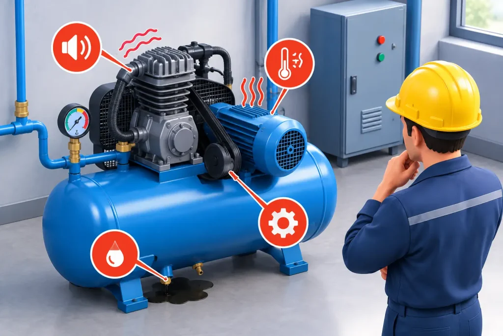 Compressor Failure Warning Signs to Act On