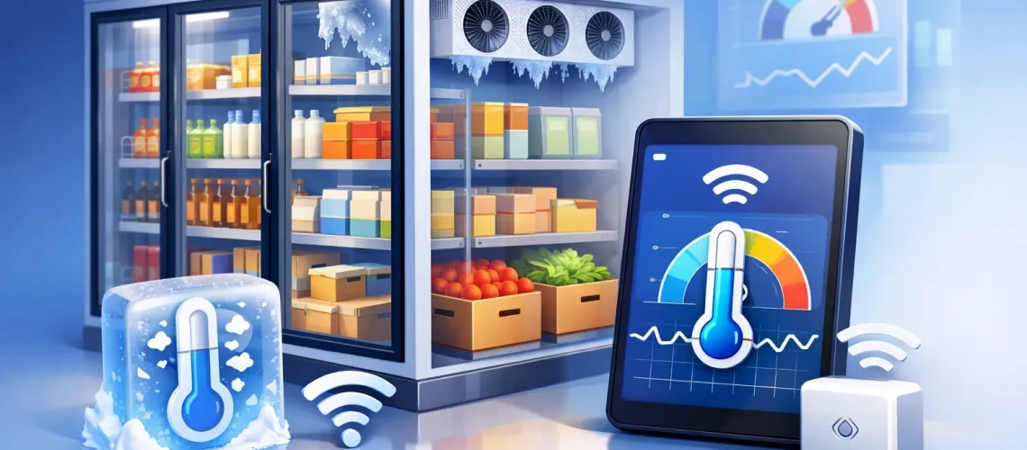 Commercial Cooler Temperature Monitoring